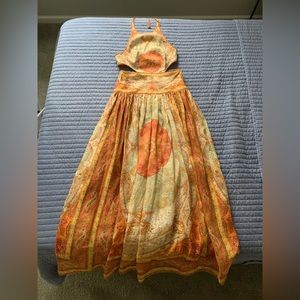 Zimmermann Anneke cutout printed dress